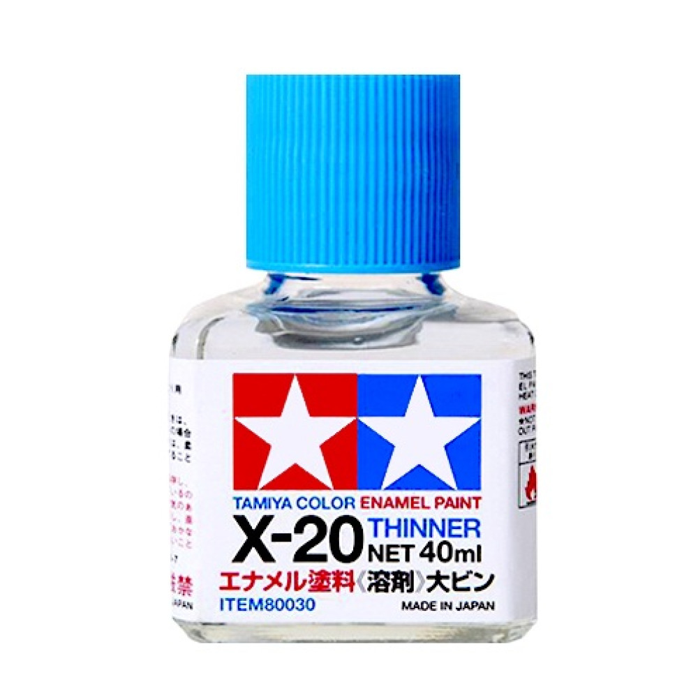 X-20 Enamel Thinner  40 ml - Tamiya 80030
