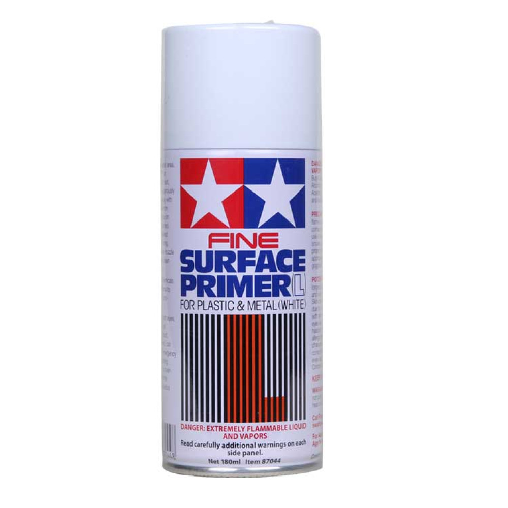 Surface Primer White 180 ml Tamiya  87044