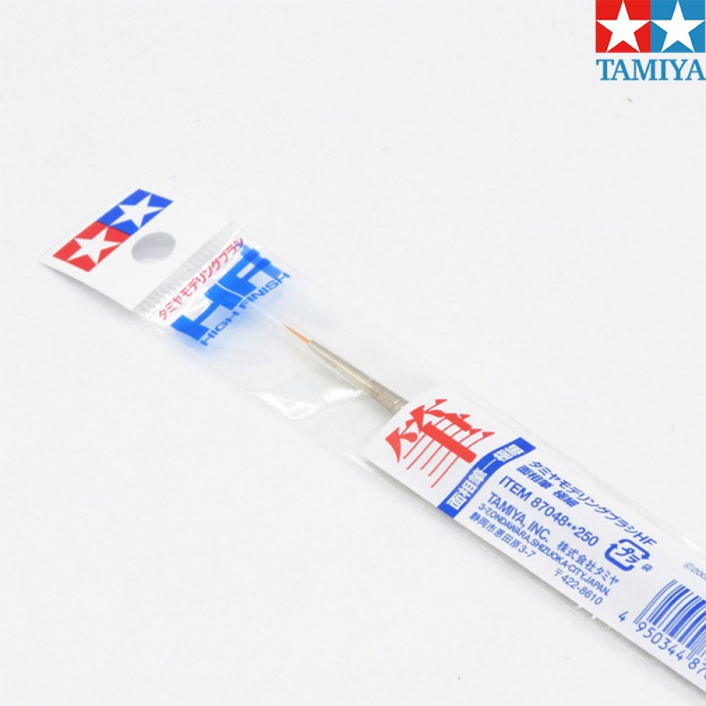Round brush, very fine, High Finish grade (synthetic fiber) Tamiya 87048