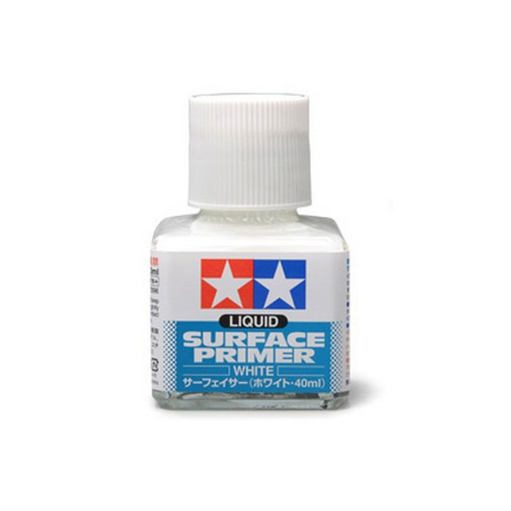 Liquid Surface Primer White Tamiya  87096