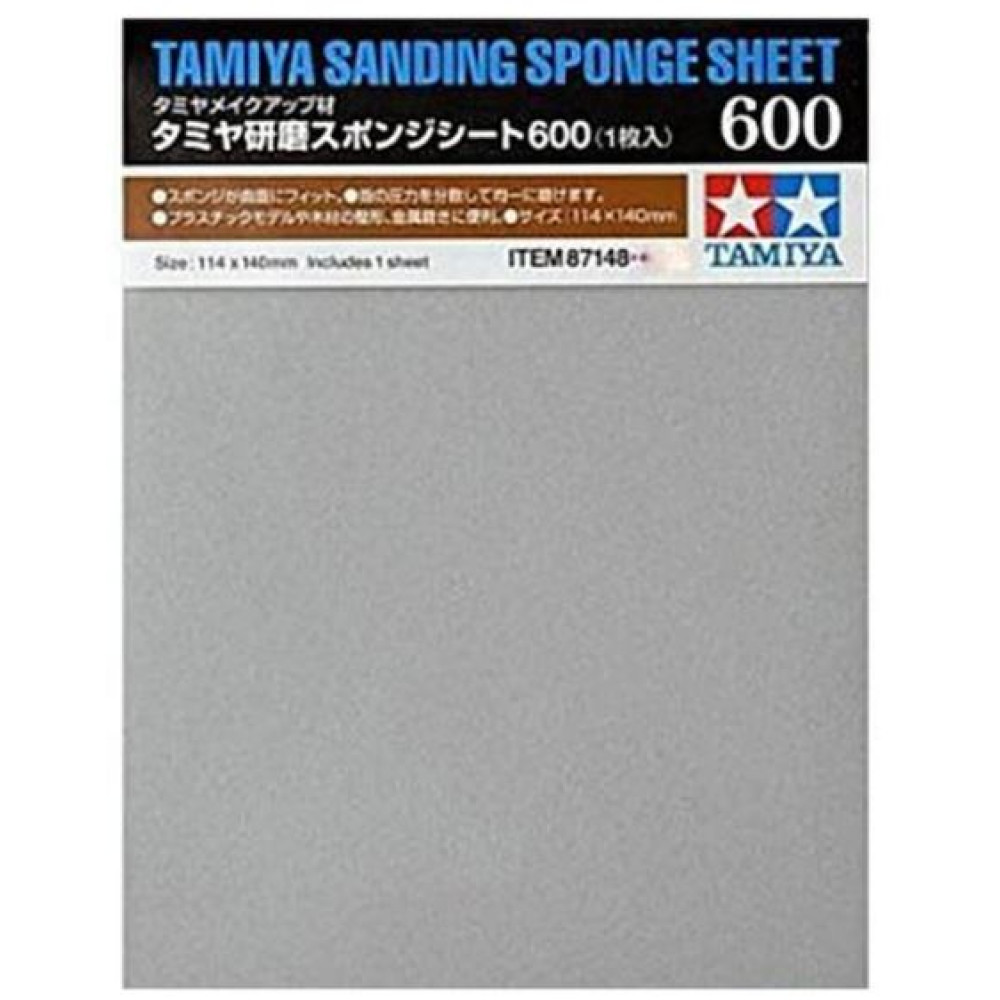 Sanding sponge sheet 600 Tamiya 87148