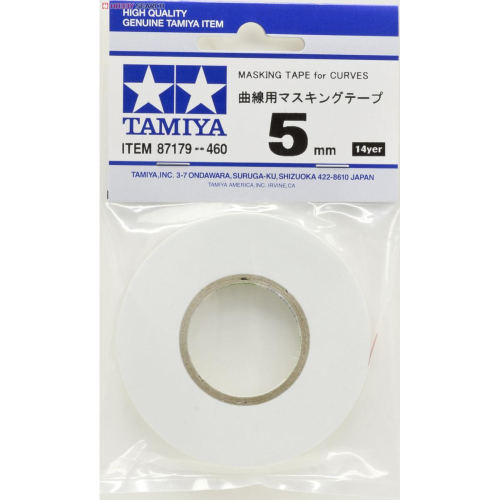 Masking Tape for Curves 5mm  Tamiya 87179