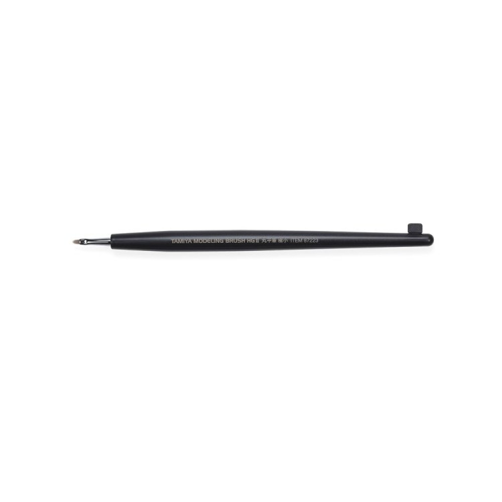 Modeling Brush HGII - Extra Small - Rounded Flat Brush(es)  Tamiya 87223