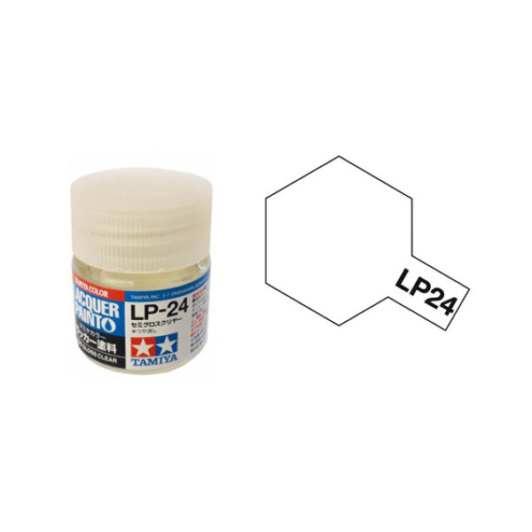 LP-24 Напівглянсовий (Semi gloss clear) Tamiya 10 мл