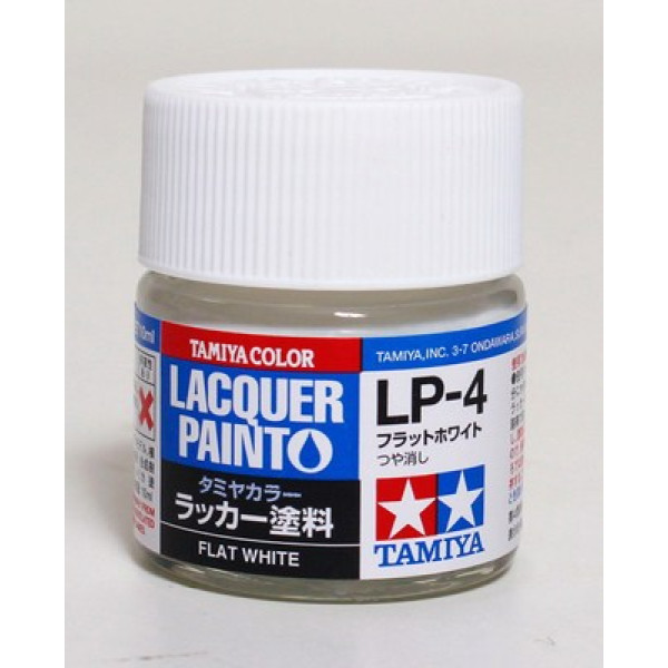 LP-4 Белый матовый (Flat white) Tamiya 10 мл