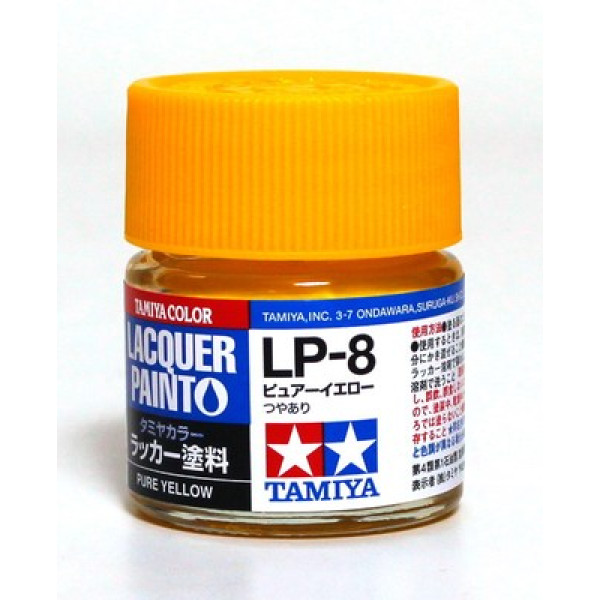   LP-8 Жовтий глянцевий (Pure yellow) Tamiya 10 мл