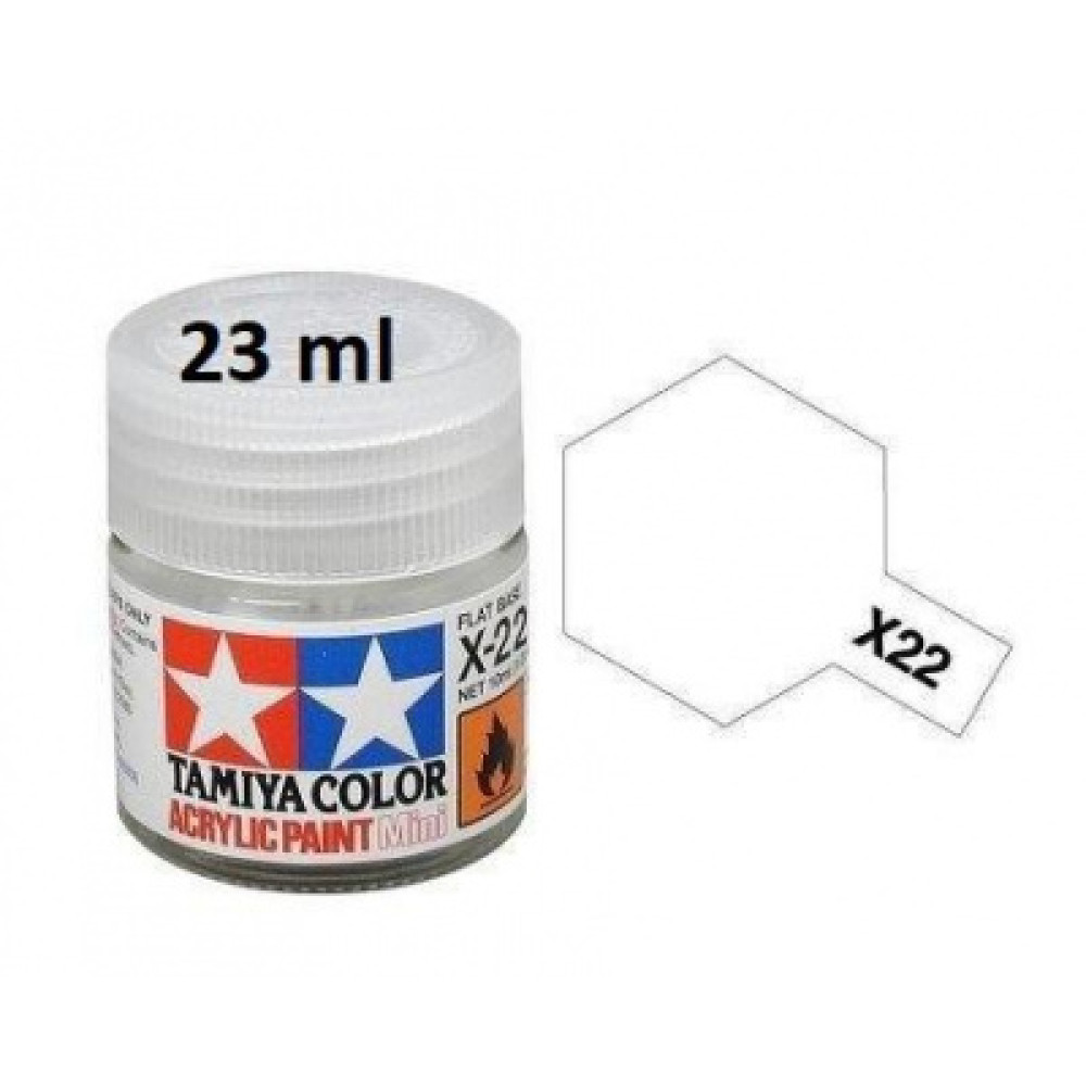 X-22 - Clear (gloss) Tamiya 23 ml
