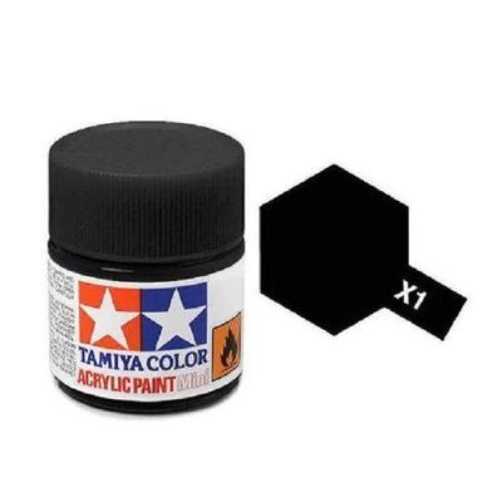 X-1 - Black (gloss) Tamiya 10 ml
