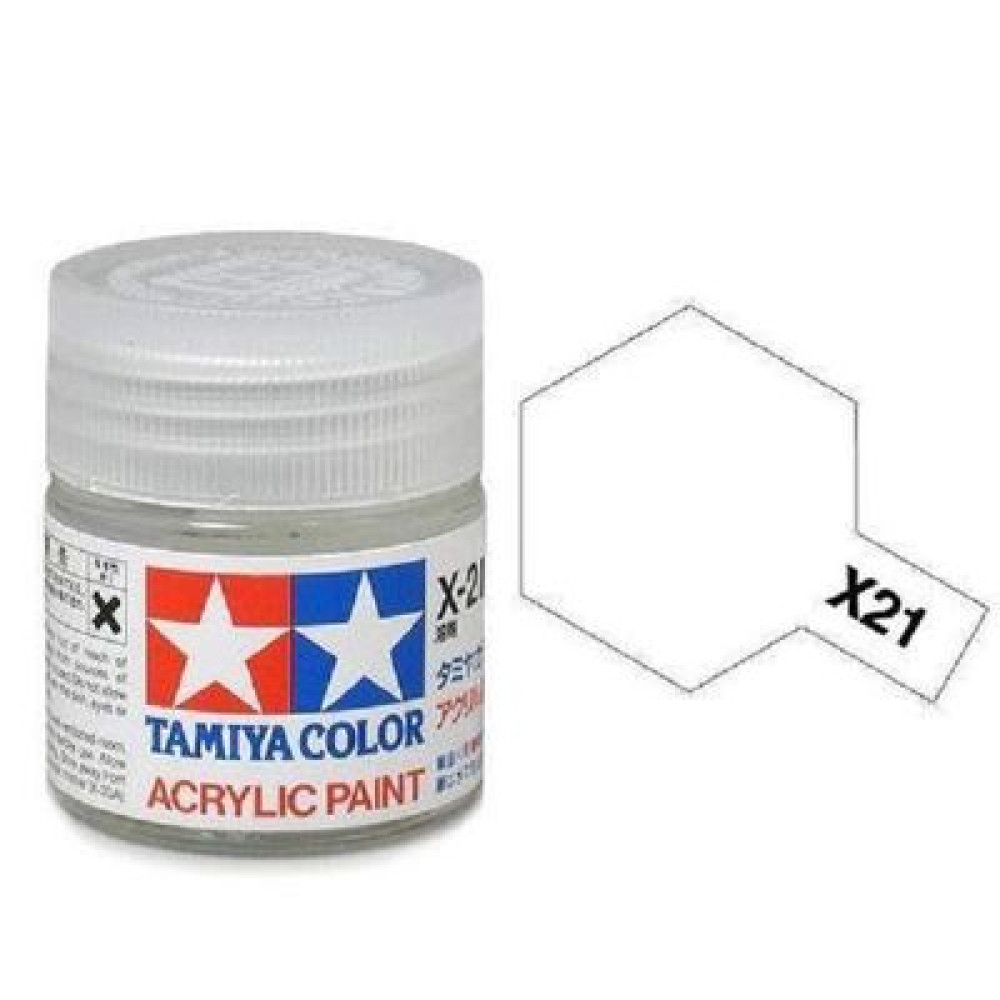 X-21 - Flat base (gloss) Tamiya 10 ml