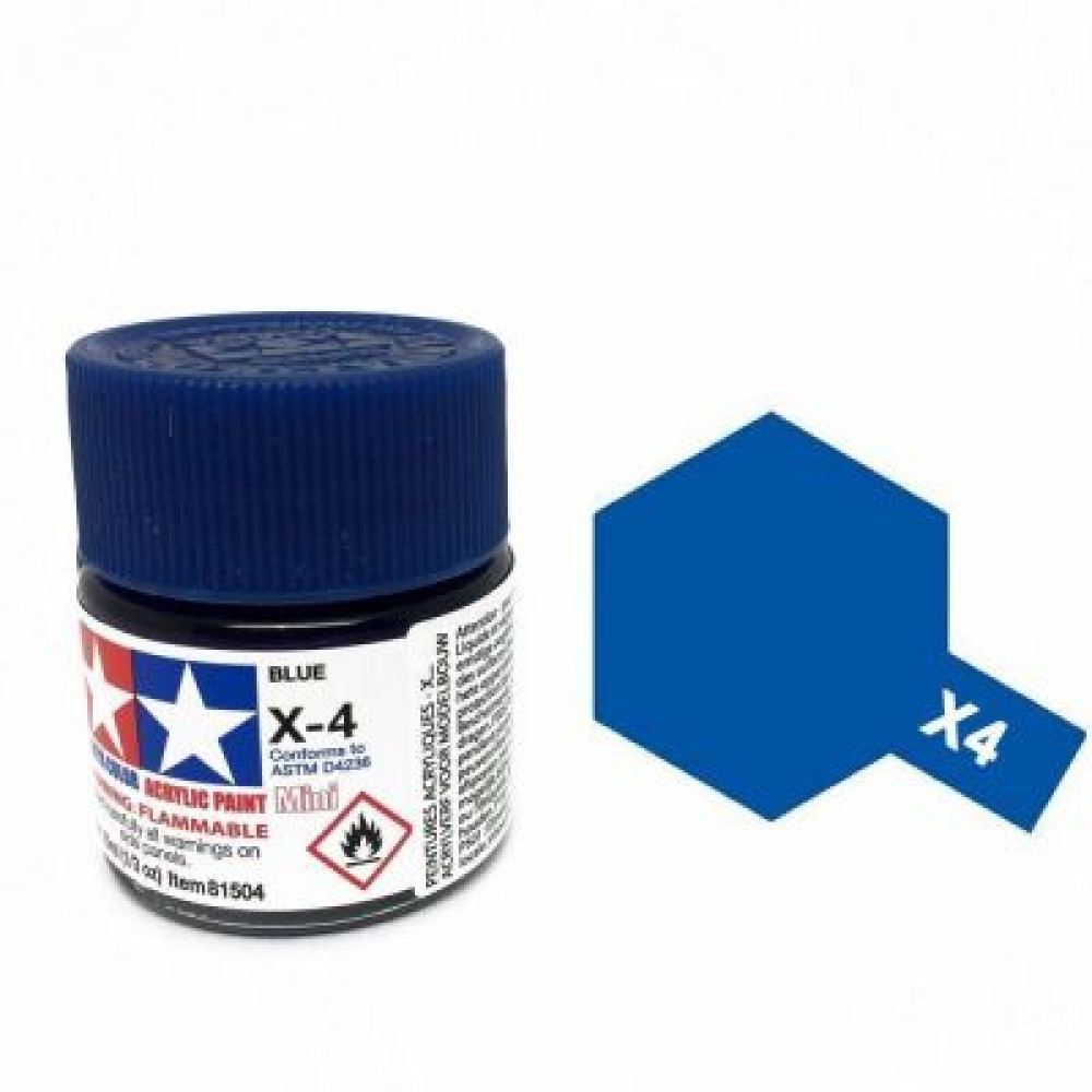 X-4 - Blue (gloss) Tamiya 10 ml