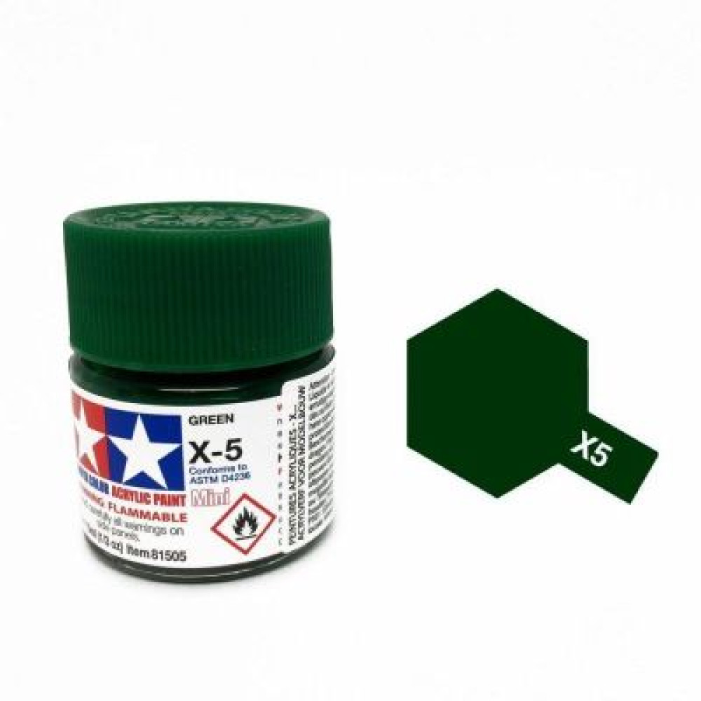 X-5 - Green (gloss) Tamiya 10 ml