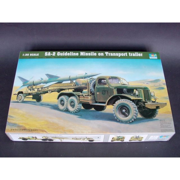 ЗІЛ 157 з ракетою С-75 (SAM-2) 1/35 Trumpeter 00204