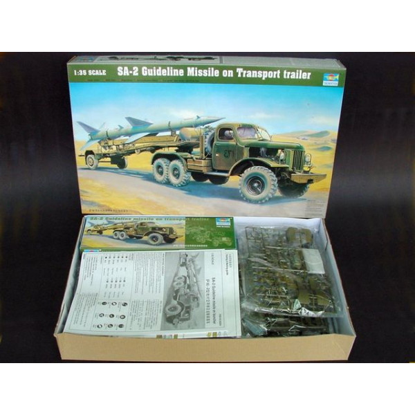 ЗІЛ 157 з ракетою С-75 (SAM-2) 1/35 Trumpeter 00204