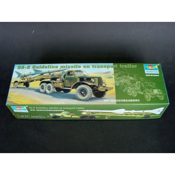 ЗІЛ 157 з ракетою С-75 (SAM-2) 1/35 Trumpeter 00204