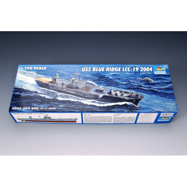 Корабель LCC-19 "BLUE RIDGE" 1/700 Trumpeter 05717