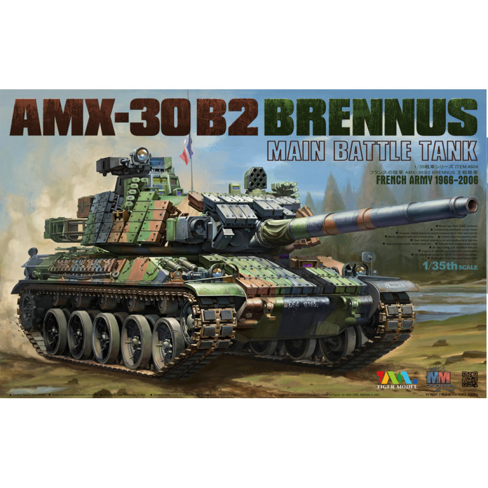 French AMX-30 B2 Brennus MBT 1/35 Tiger Model 4604