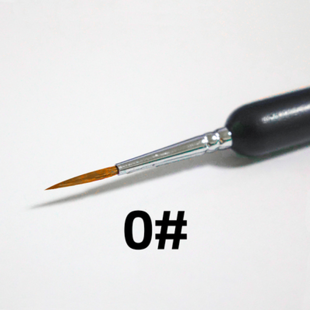 Brush 0 natural round Maries