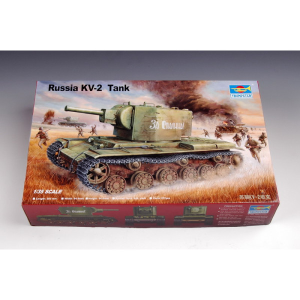 КВ-2 радянський важкий танк 1/35 Trumpeter 00312