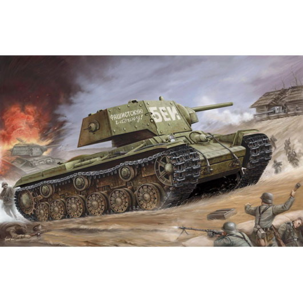 Russia KV-1‘s Ehkranami  1/35 Trumpeter 00357