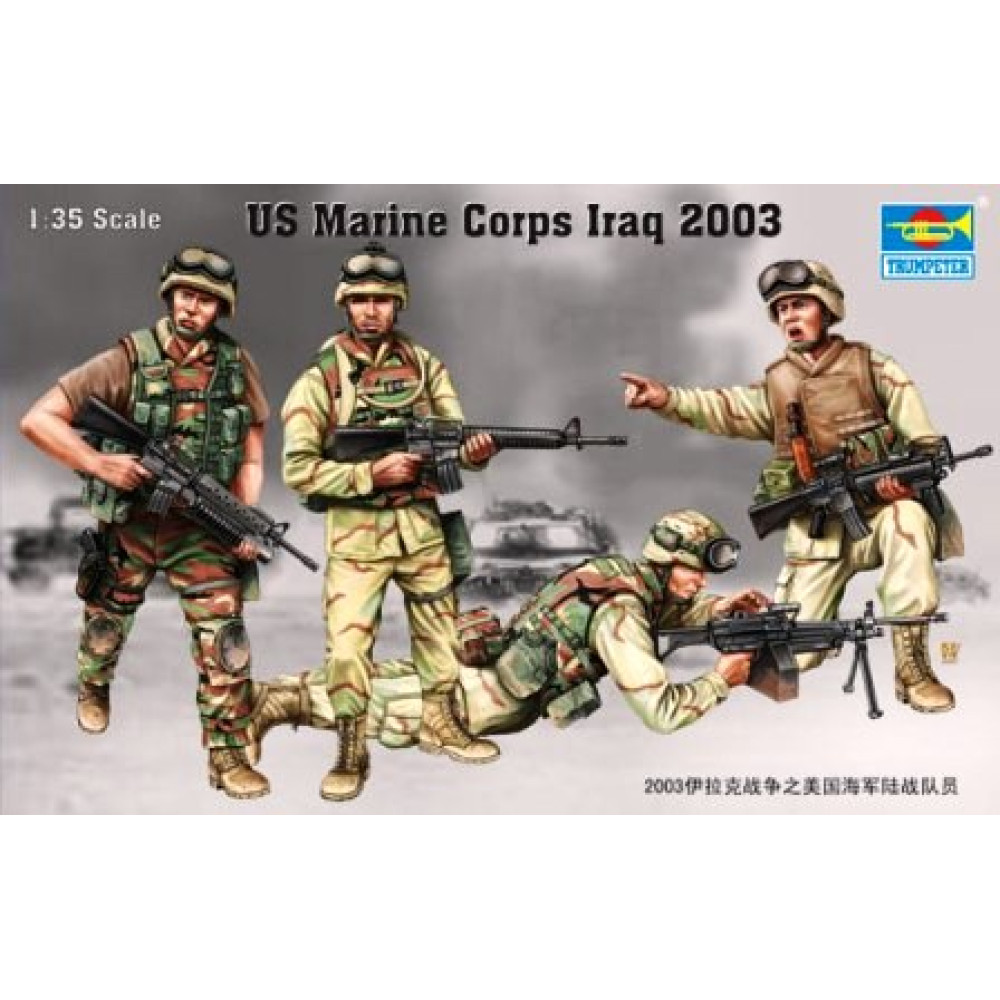 US Marine Corps Iraq 2003 1/35 Trumpeter 00407