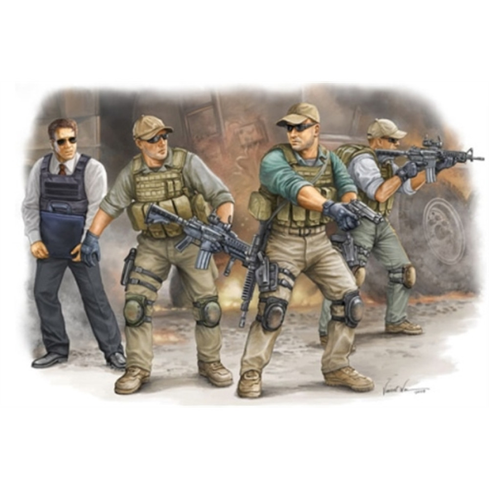  PMC in Iraq 2005 VIP Protection  1/35 Trumpeter  00420