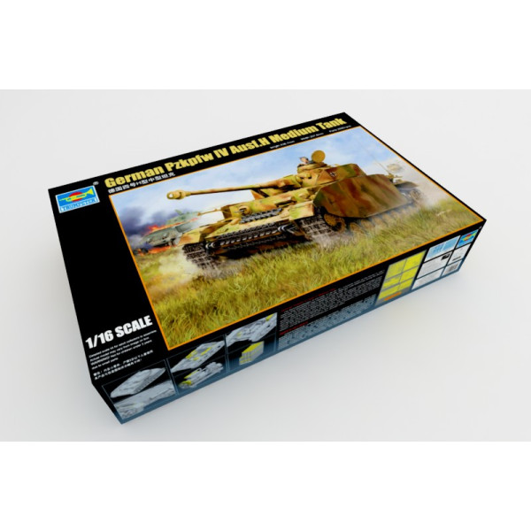 Німецький PZKPFW IV AUSF.H середній танк 1/16 Trumpeter 00920