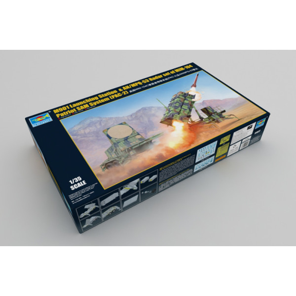  ЗРК «Патріот» пускова установка і радар M901 1/35 Trumpeter 01022