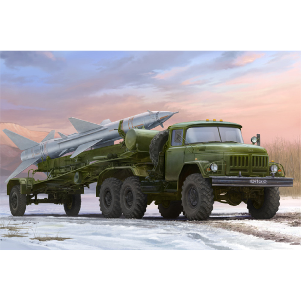 Russian Zil-131V towed PR-11 SA-2 Guideline 1/35 Trumpeter 01033