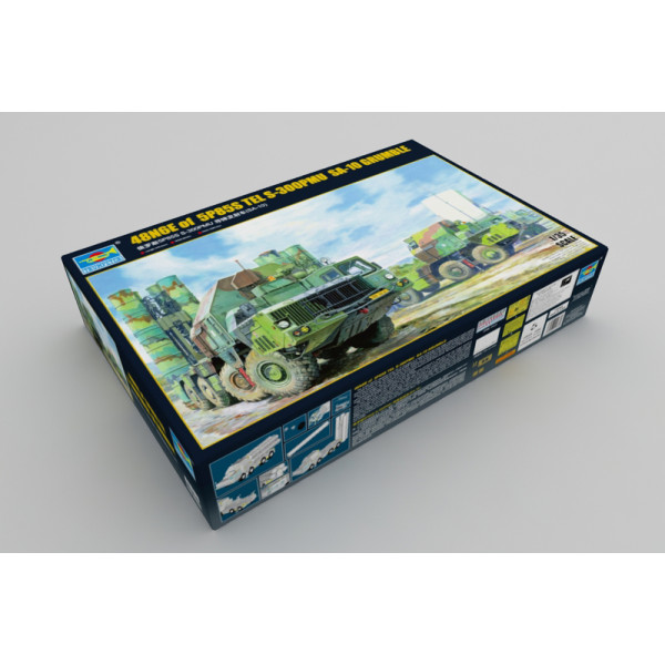 48N6E of 5P85S TEL S-300PMU SA-10 GRUMBLE 1/35 Trumpeter  01038