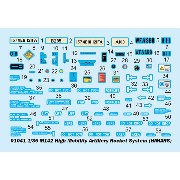M142 High Mobility Artillery Rocket System (HIMARS) 1/35 Trumpeter 01041