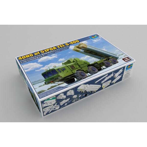 40N6 of 51P6A TEL S-400 1/35 Trumpeter 01057