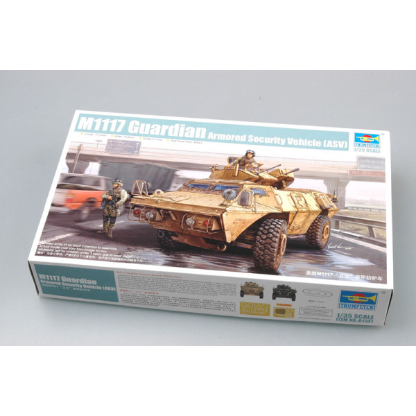 Броньований автомобіль безпеки БТР М1117 (ASV) 1/35 Trumpeter 01541