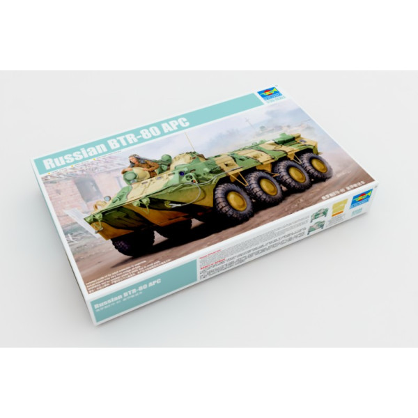 БТР-80 колісний бронетранспортер 1/35 Trumpeter 01594