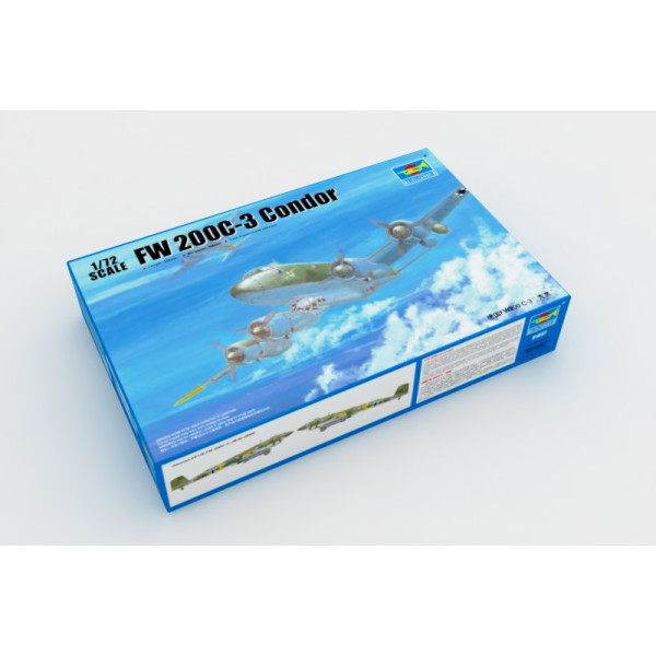 Німецький літак Focke-Wulf FW 200 Condor 1/72 Trumpeter 01637