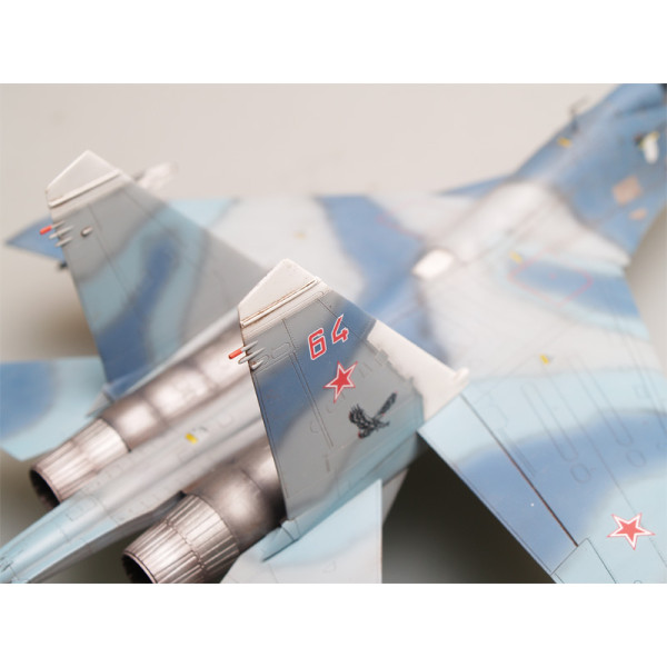 Радянський літак Су-27УБ Flanker C 1/72 Trumpeter 01645