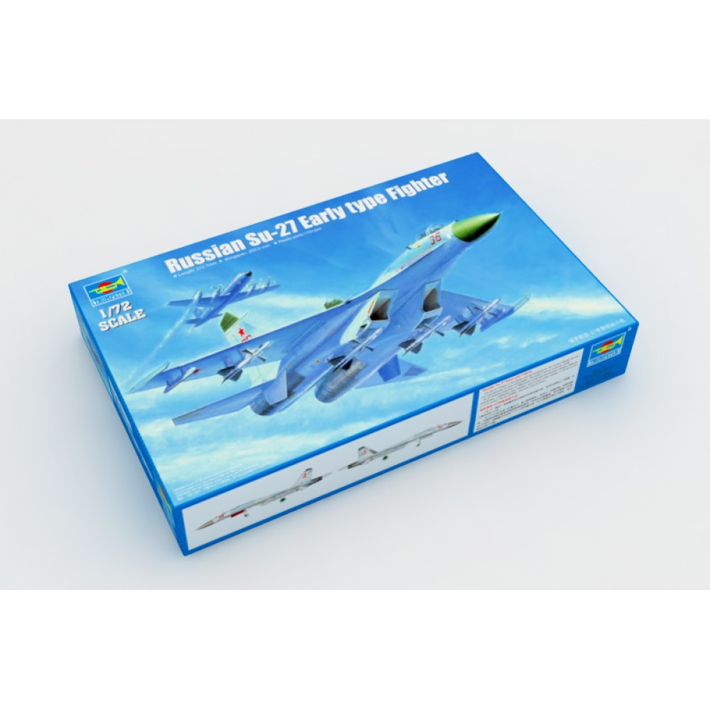  Russian Su-27 Early type Fighter  1/72 Trumpeter 01661