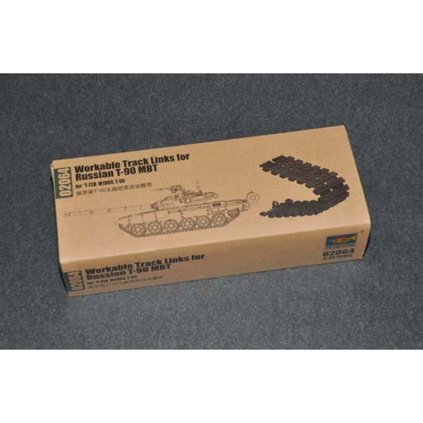  Діючі гусениці на танк Т-90 1/35 Trumpeter 02064
