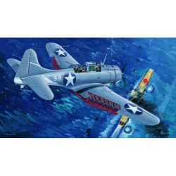 SBD-3 "Dauntless" MIDWAY - американський палубний пікіруючий бомбардувальник 1/32 Trumpeter 02244