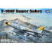 Американський винищувач F-100F Super Sabre 1/32 Trumpeter 02246