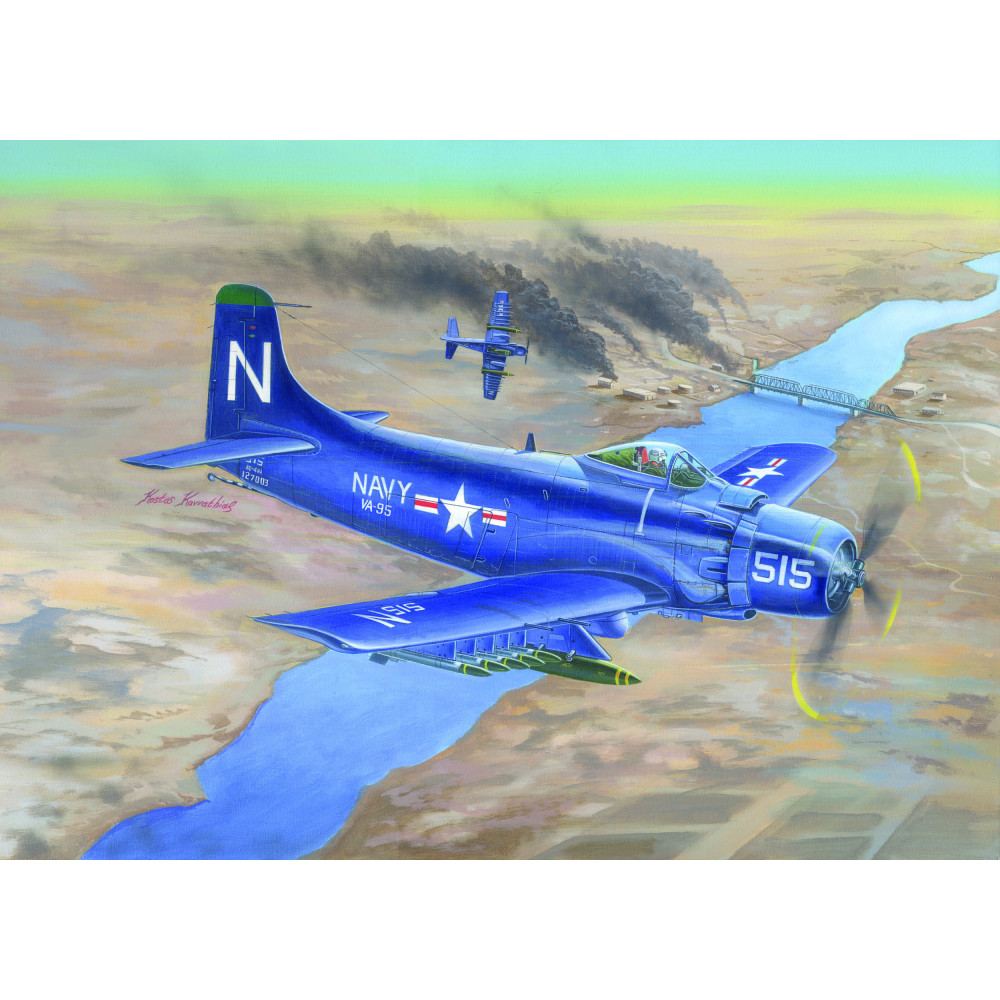 A-1D AD-4 Skyraider 1/32 Trumpeter 02252