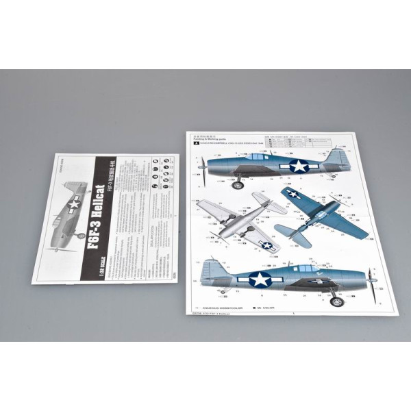 Винищувач F6F-3 "Hellcat" 1/32 Trumpeter 02256