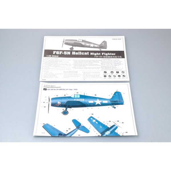 F6F-5N "Hellcat" night fighter 1/32 Trumpeter 02259