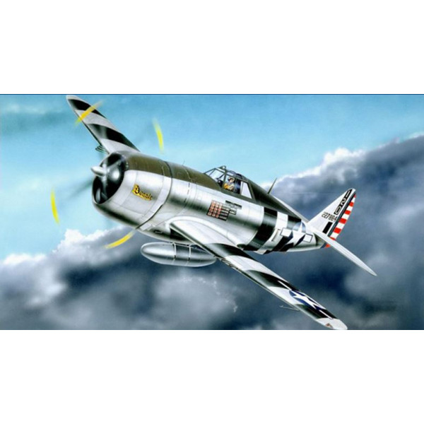 Американський винищувач-бомбардувальник P-47D «Thunderbolt» Razorback 1/32 Trumpeter 02262