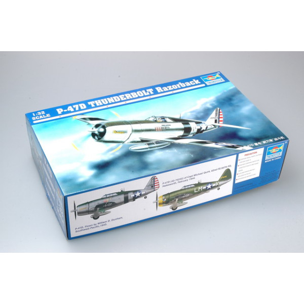 Американський винищувач-бомбардувальник P-47D «Thunderbolt» Razorback 1/32 Trumpeter 02262