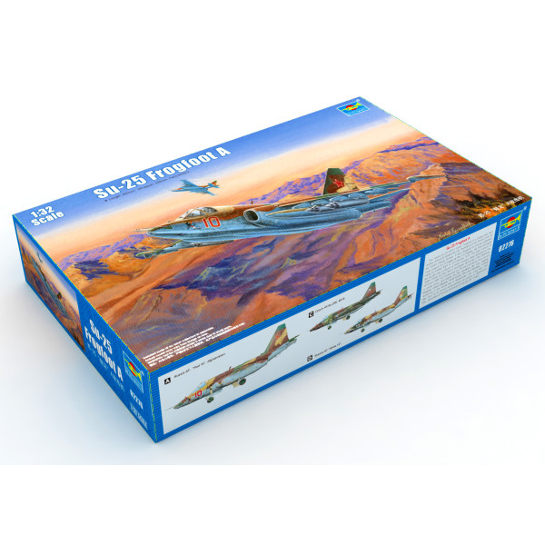 Су-25 Frogfoot A – радянський штурмовик 1/32 Trumpeter 02276