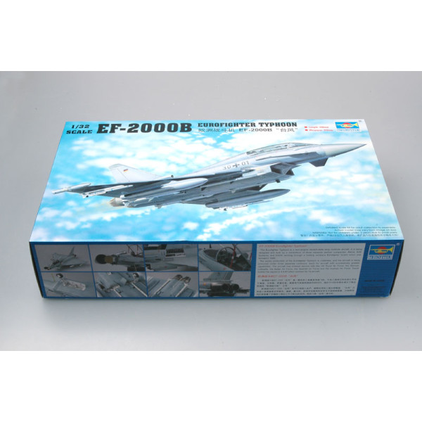 EF-2000B Eurofighter Typhoon багатоцільовий літак 1/32 Trumpeter 02279