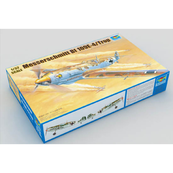 Німецький винищувач BF109E-4 / Trop 1/32 Trumpeter 02290