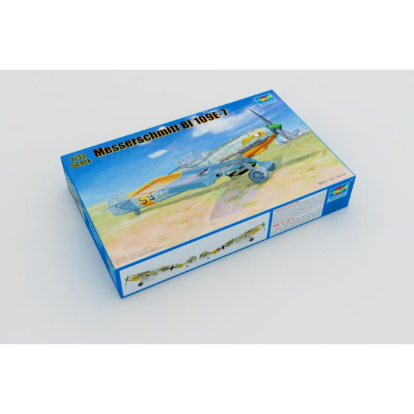 Літак Messerschmitt Bf-109E-7 німецький винищувач 1/32 Trumpeter 02291