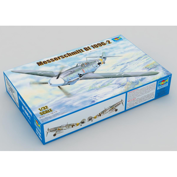 BF109G-2 - Німецький винищувач   1/32 Trumpeter 02294