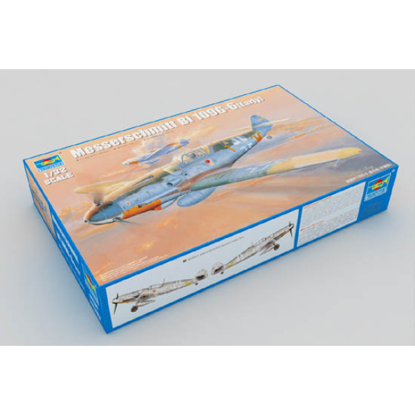 BF109G-6 (початковий тип) - Німецький винищувач   1/32 Trumpeter 02296